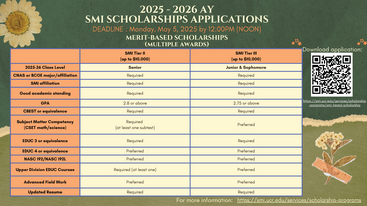 Scholarship Flyer 2025