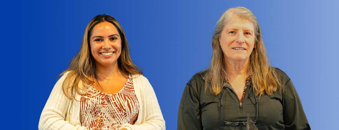 Kathy Barton and Stephanie Sandoval