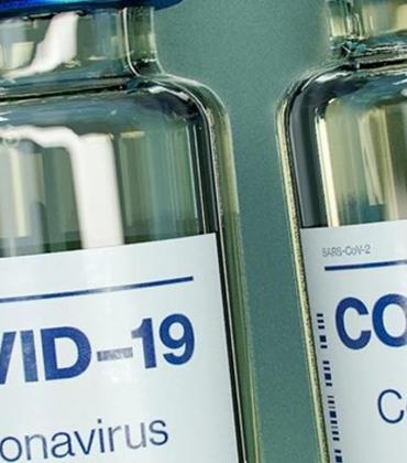 COVID-19 vaccine bottles