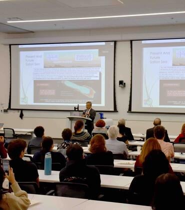 Guests at the 2025 Haider lecture