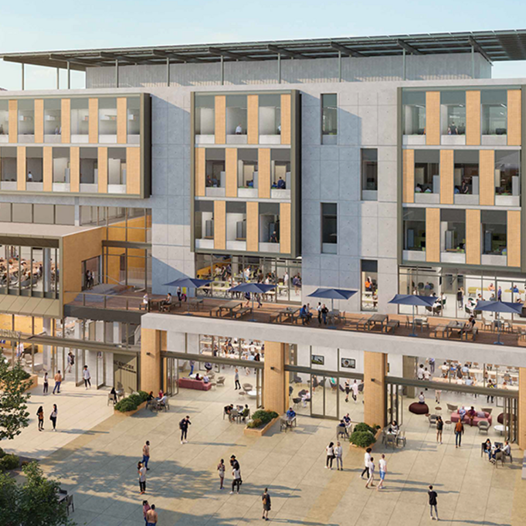 SOM Ed II building rendering