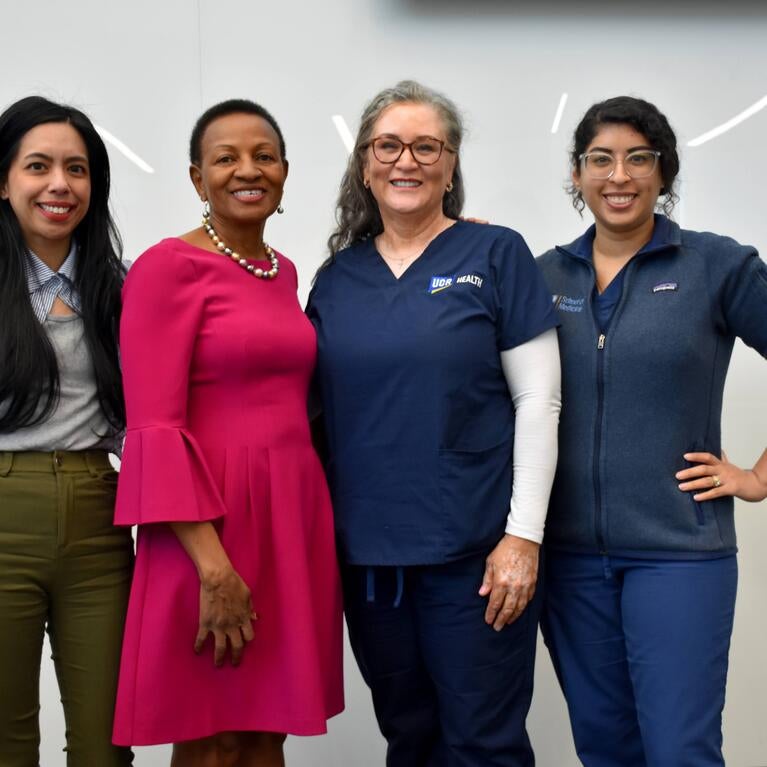 Dean Deas with award recipients