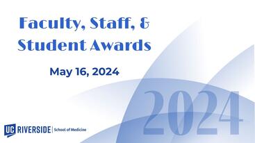 Slide from the Awards Show