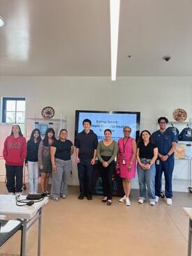 UCR Students who participated in the class