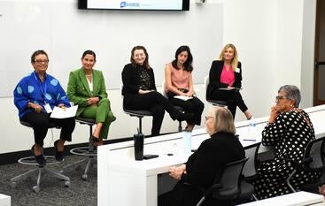 Panelists at WIMS 2025 event