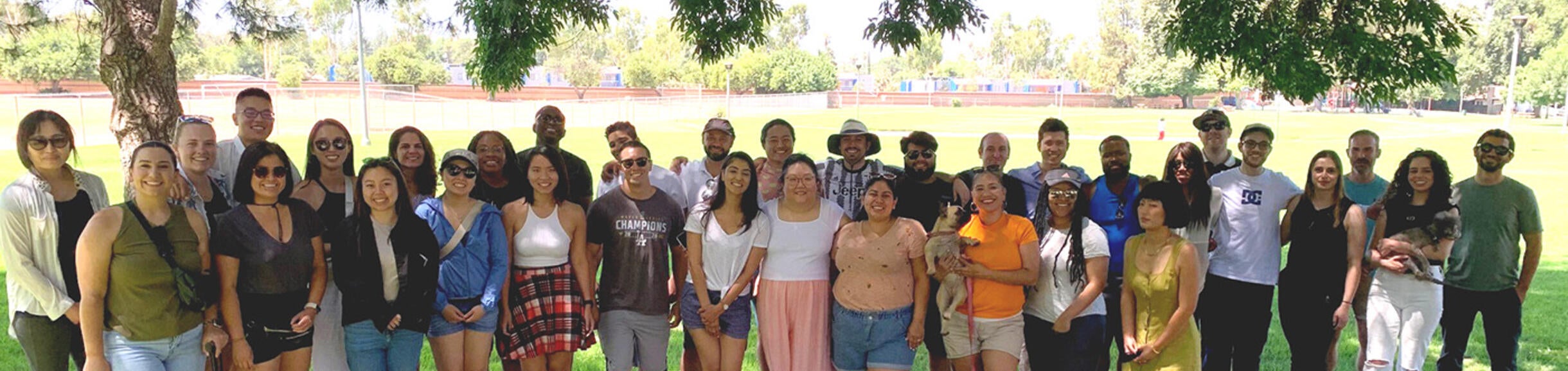 Group at the summer retreat