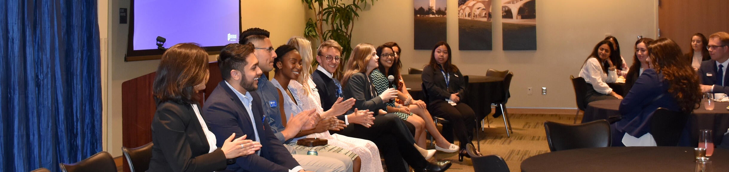 Student Recruitment Day panel 