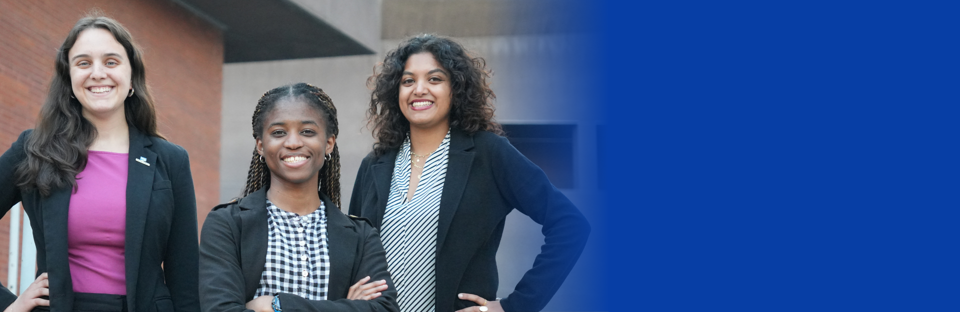 Three female students