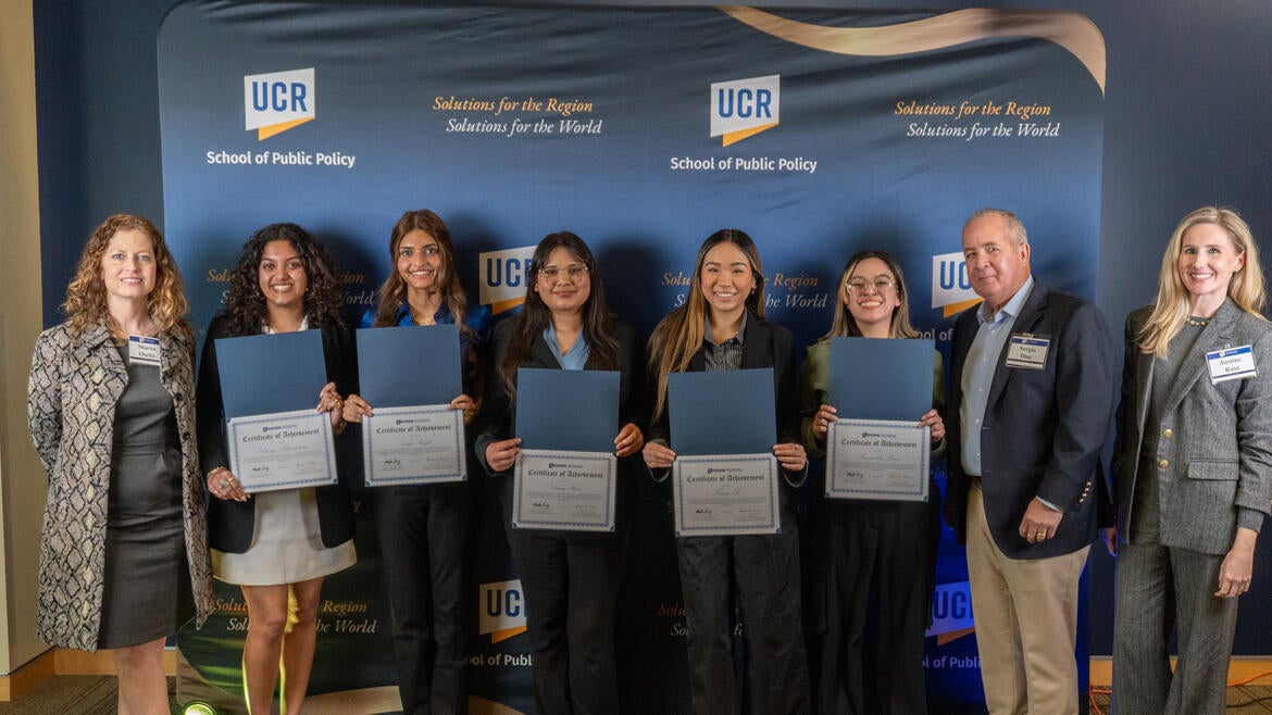 Presley Center Internship Award recipients