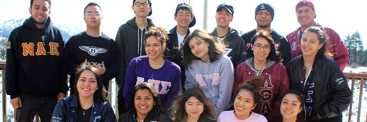 Members of organizations associated with the Collaborative Multicultural Council pose during a winter retreat.