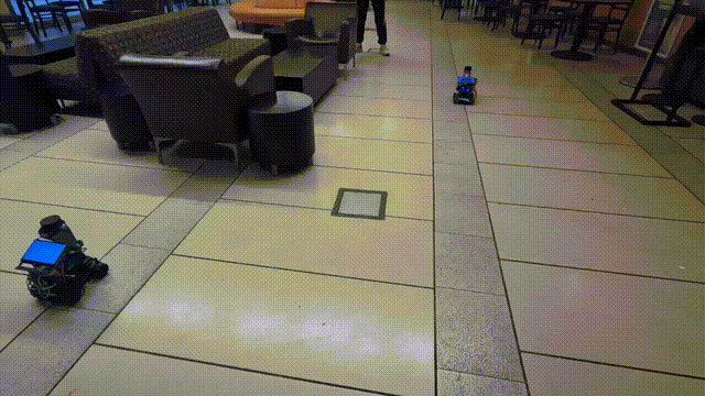 Multi-Robot Cooperative Social Navigation