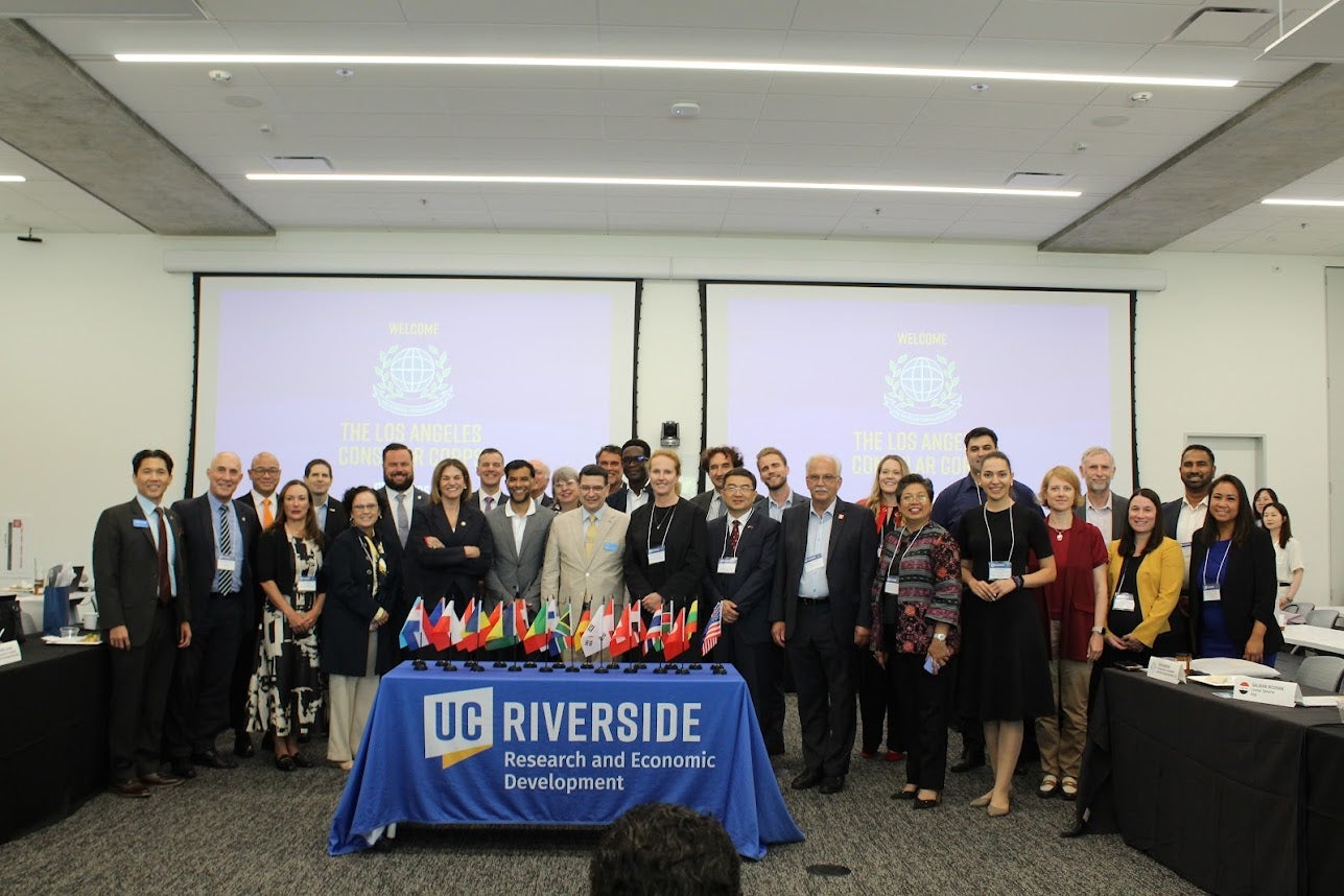 Los Angeles Consular Corps Visit UCR