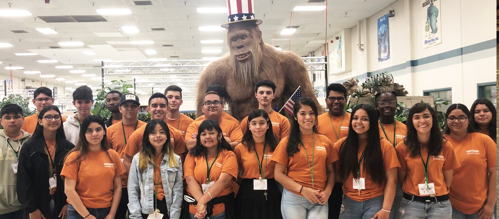 TRIO students slider