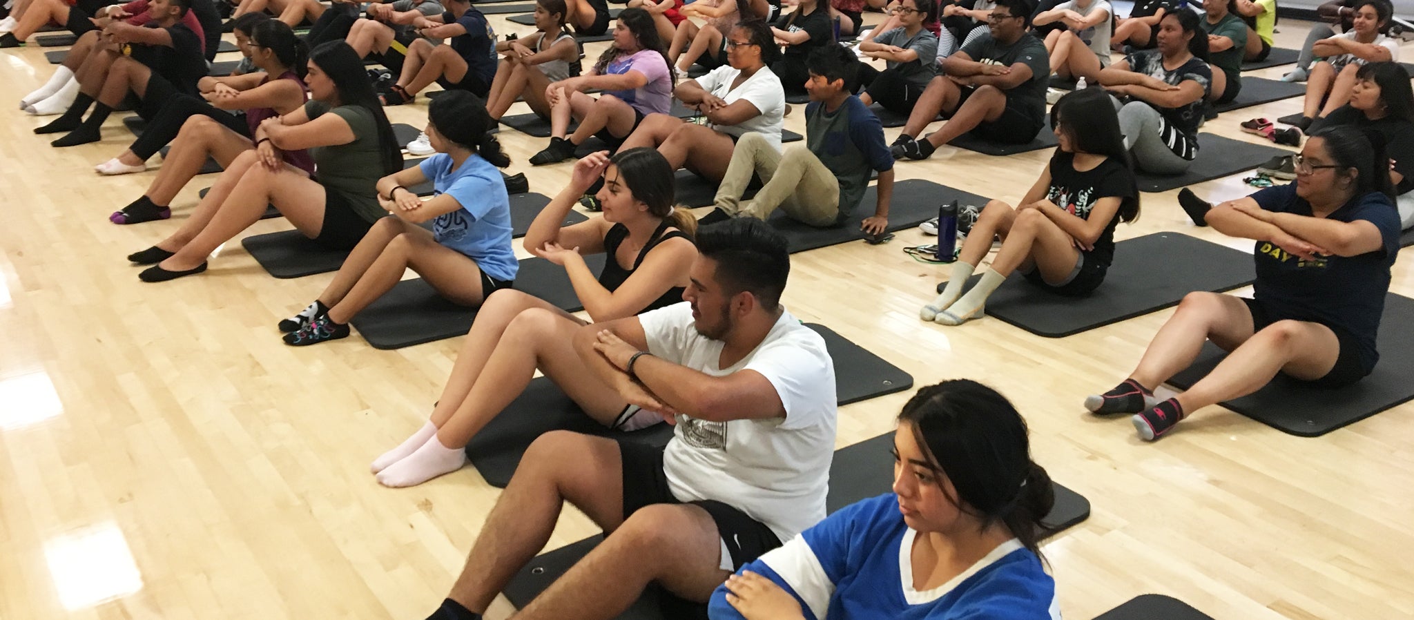 TRIO students slider