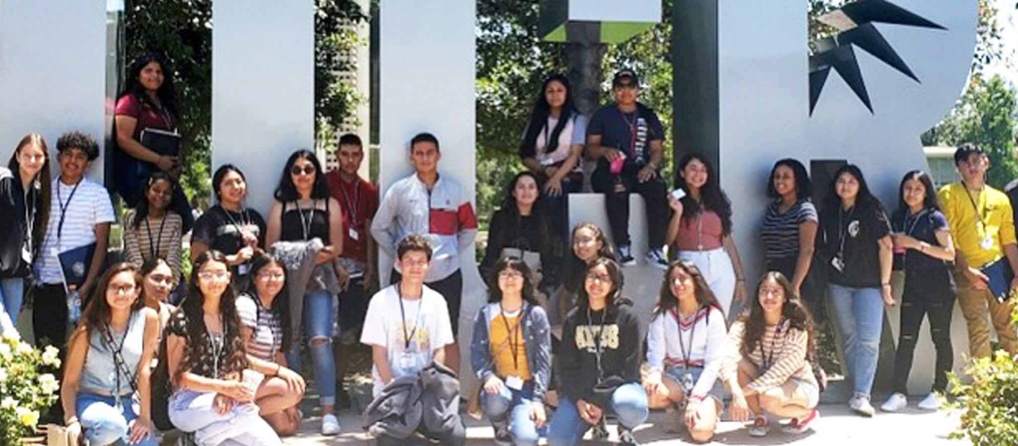 TRIO students slider