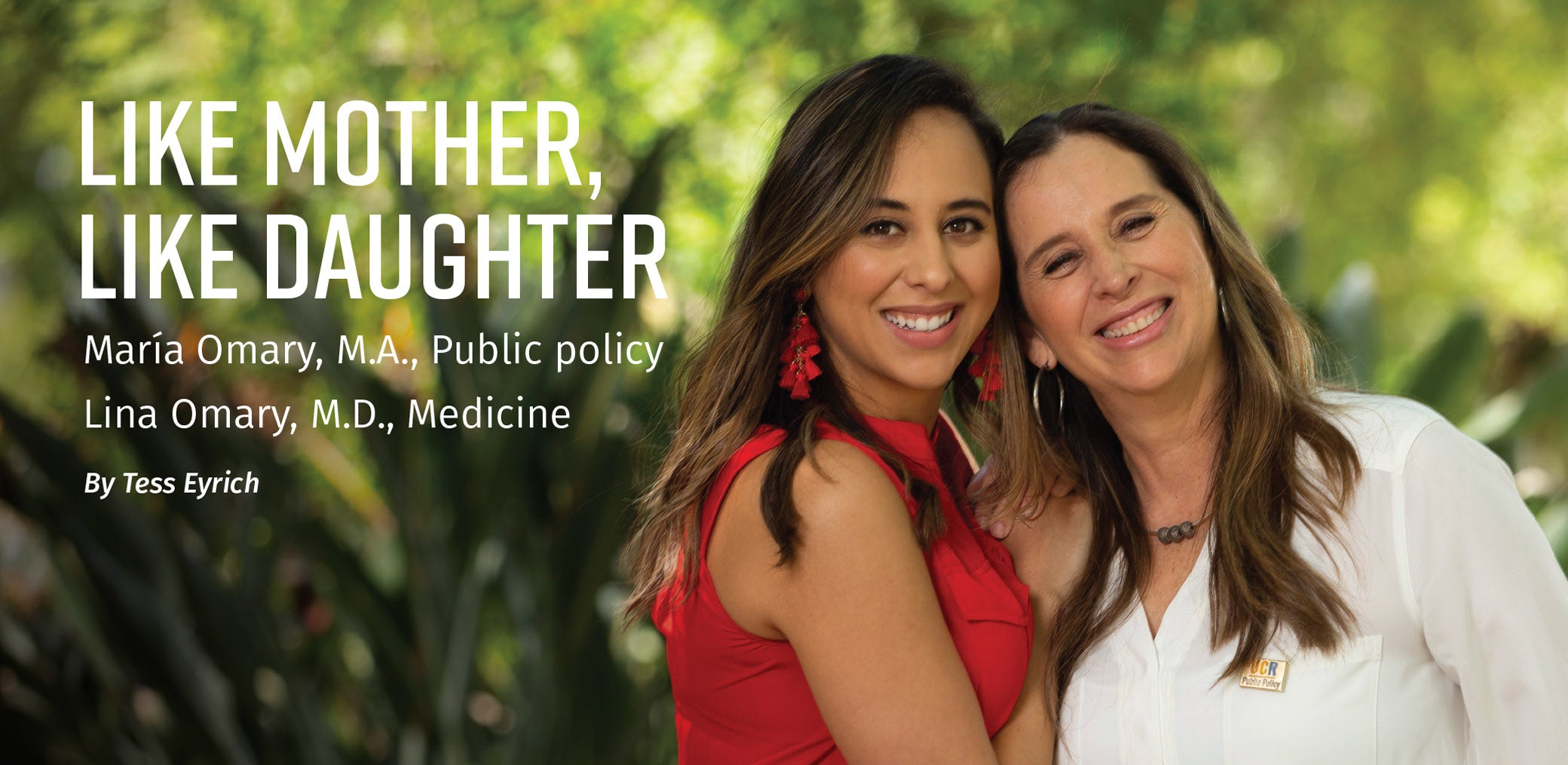 Like Mother, Like Daughter, Maria Omary and Lina Omary