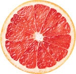 grapefruit slice