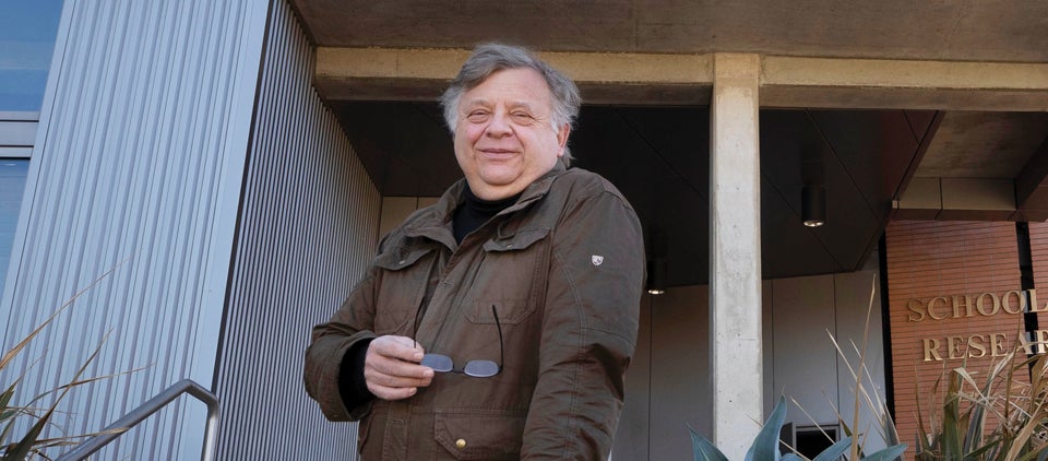 Celia Miranda ’16 and Riverside Police Detective Mario Dorado