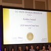 Photo of the UC Tech Awards certificate.