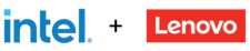 Intel and Lenovo Logo