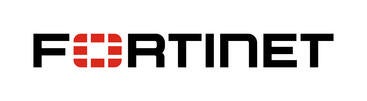 Fortinet logo in black and red