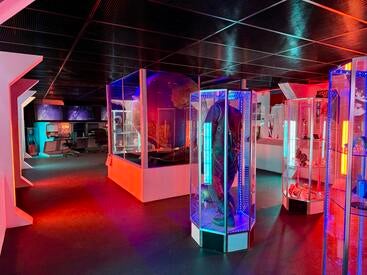 Mission Control pods at March Field Air Museum