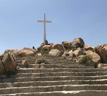 Serra Cross at Mount Rubidoux Park