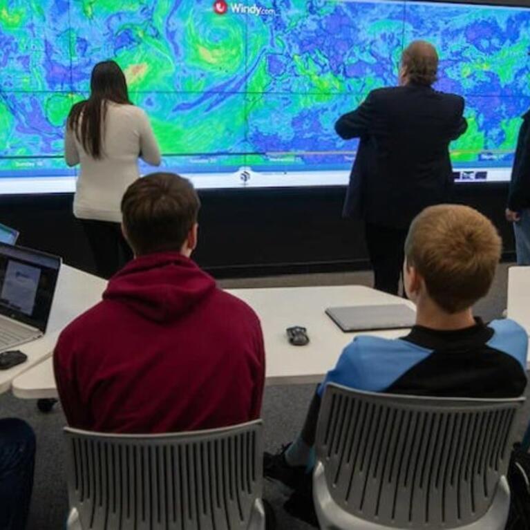 XCITE idea wall banner