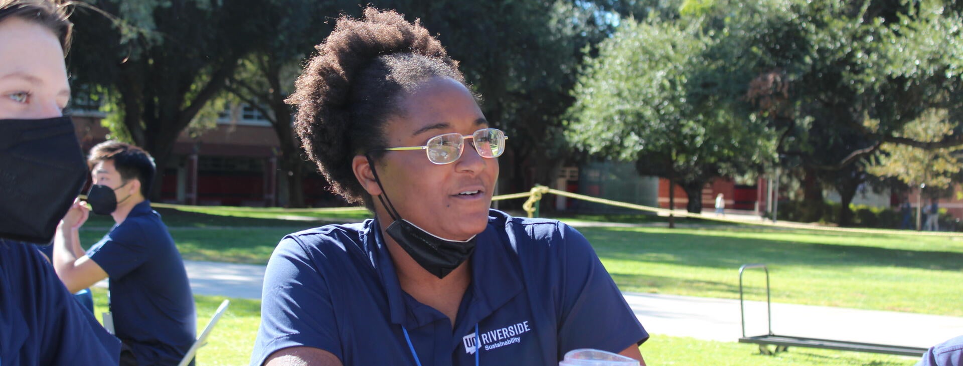 woman taliong and holding coffee