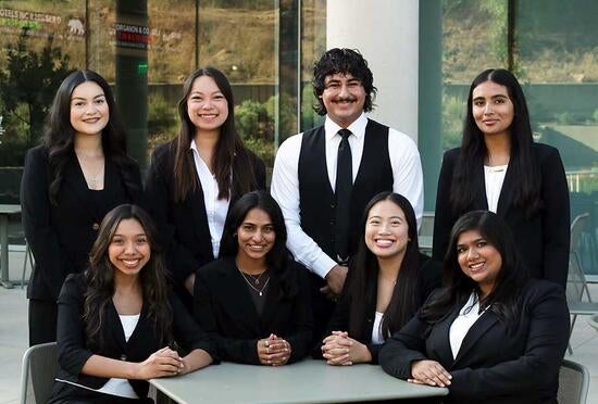 2025 UG student ambassadors at UCR School of Business