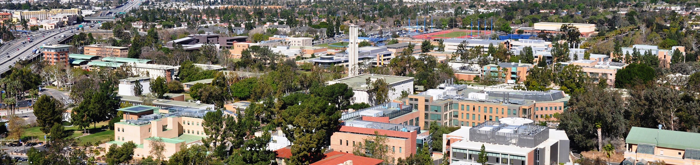 UCR campus aerial view