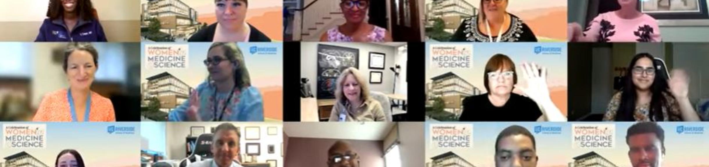 participants on a zoom call