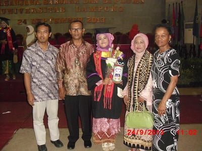 University of Lampung, Bandar Lampung, Lampung, Indonesia (Autumn 2013)