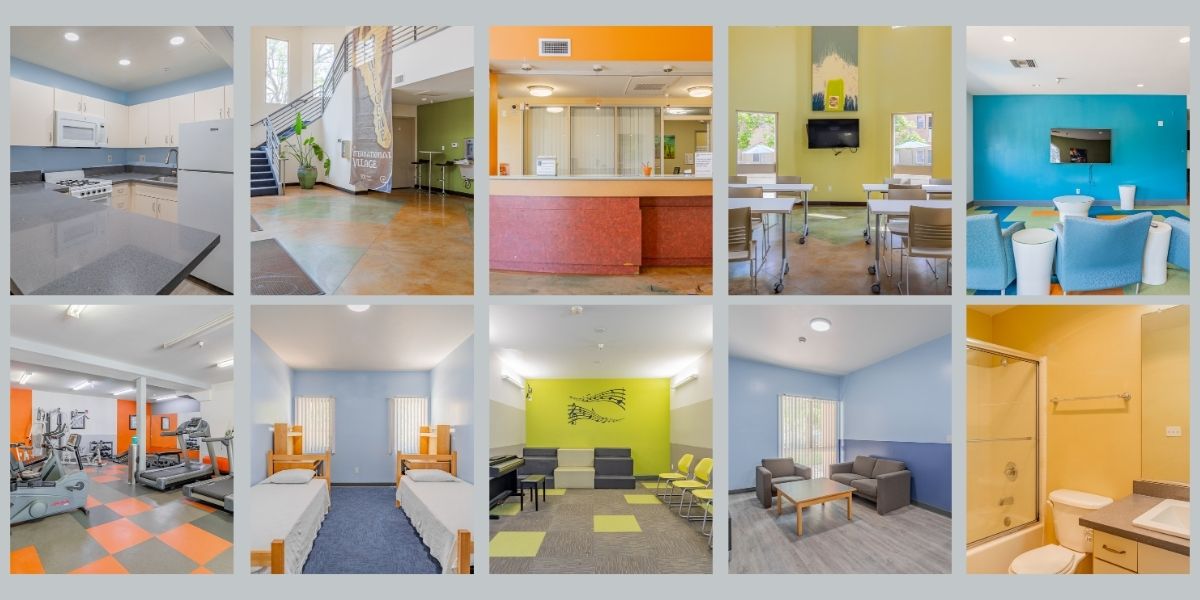 Photo Grid of International Village