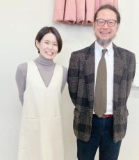 Miyuki and Professor Kenichi Gatayam