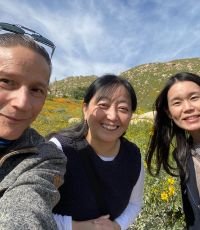 Miyuki Rika and Edmund in the hills of Riverside