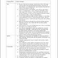 A white page with a black table of information