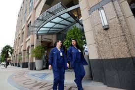medical staff walking outside of Multispecialty Suite