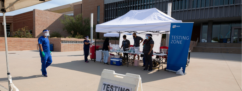 UCR Health’s COVID-19 Testing Site Welcomed Its First Patients featured image
